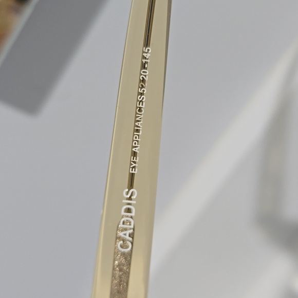 CADDIS Elegant Gold Women's Glasses - Picture 6 of 8